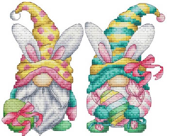(image for) Mr and Mrs Easter Gnome